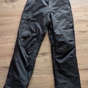 Men's Swiss Tech Black Snow Pants